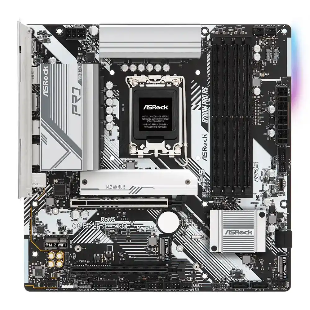 ASRock Intel B760M PRO RS Micro-ATX Motherboard